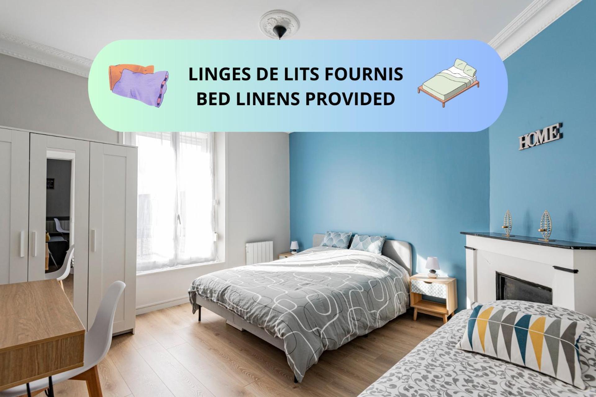 Izilok Reims Centre Gare Leilighet Eksteriør bilde
